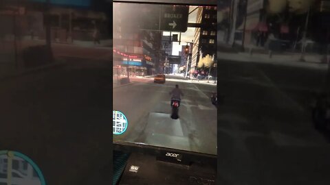 GTA 4 GAmplay Short | gta 4 ultra graphics mode |gta 4 crash | gta bike drivving| #78