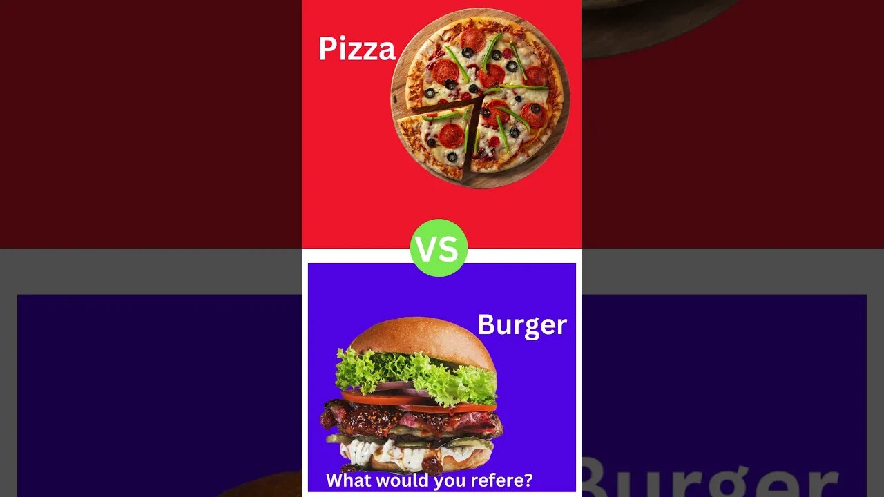 what would you prefer to? #shorts| Pizza VS Burger #halloweenactivity