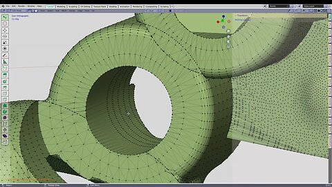 Making holes for a metal guide sleeve in a finished guide.