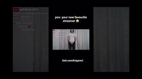 pov: your new favourite streamer 😂 #shorts