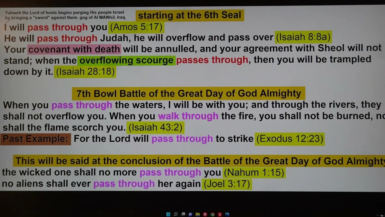 the wicked on shall no more Pass Through you