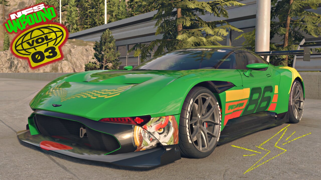 LINKUP / Aston Martin Vulcan / NFS Unbound / Gameplay