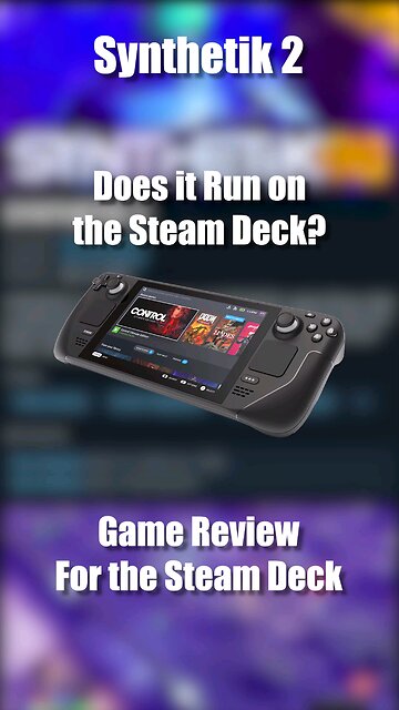 Synthetik 2 on the Steam Deck