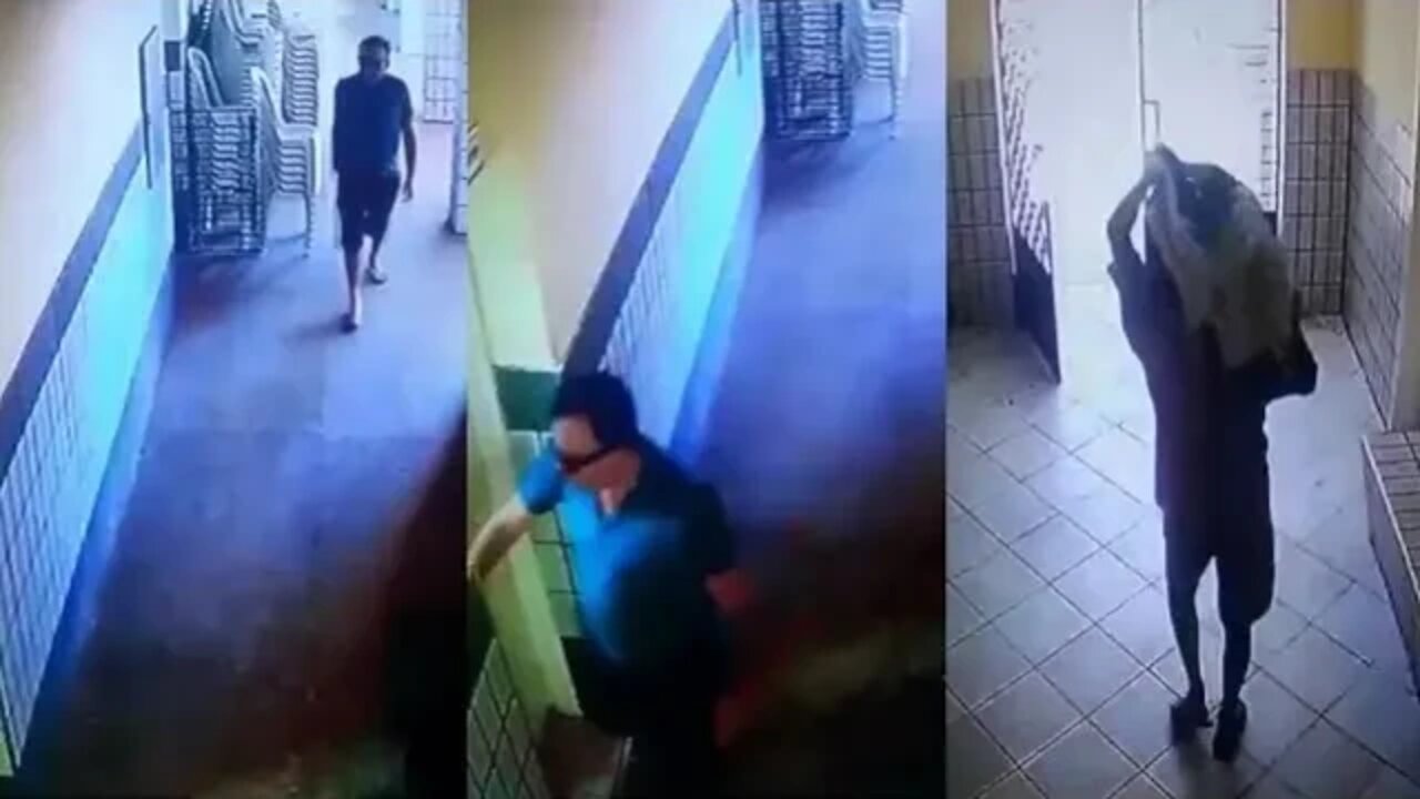 Diretor de escola é preso em flagrante suspeito de furtar carne de merenda escolar { VÍDEO }