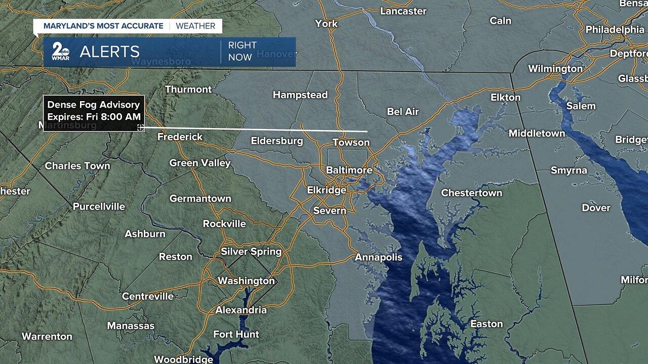 Dense Fog Advisory