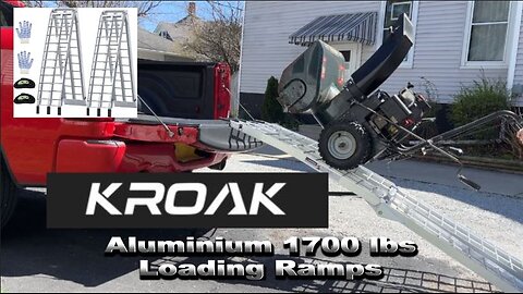 Kroak Aluminium Loading Ramps