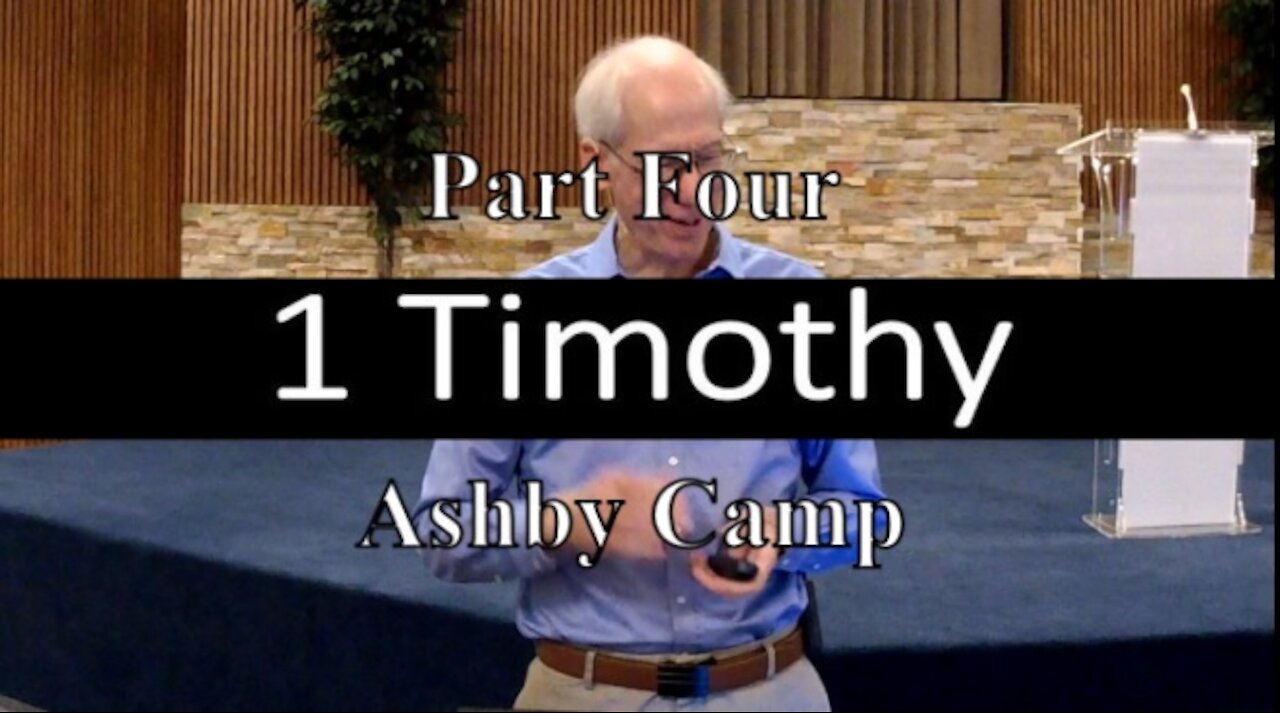 1 Timothy part 4