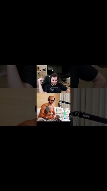 Andrew Tate telling Jew Adin Ross go to Church 🤦 #shorts