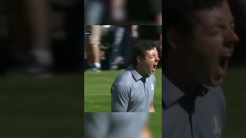 "I Can't Hear You", Best Rory McIlroy Reaction | Golf Essentials #golf #golfessentials #shorts