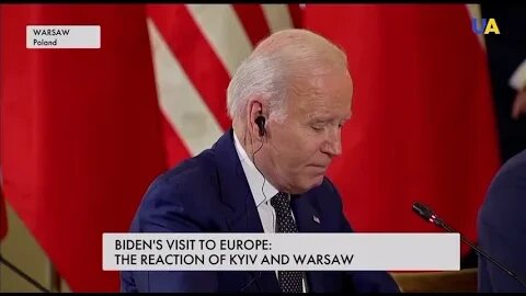 Biden’s visit to Europe the reaction from Kyiv and￼ Warsaw