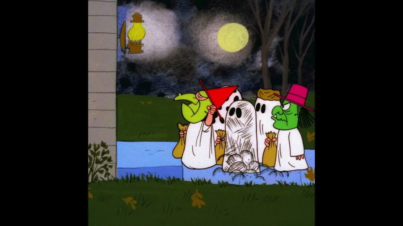 in her spooky house :o