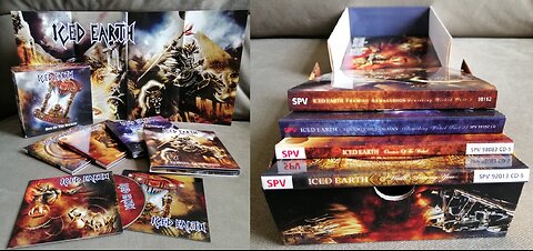 Iced Earth- Box of The Wicked "Unboxing"
