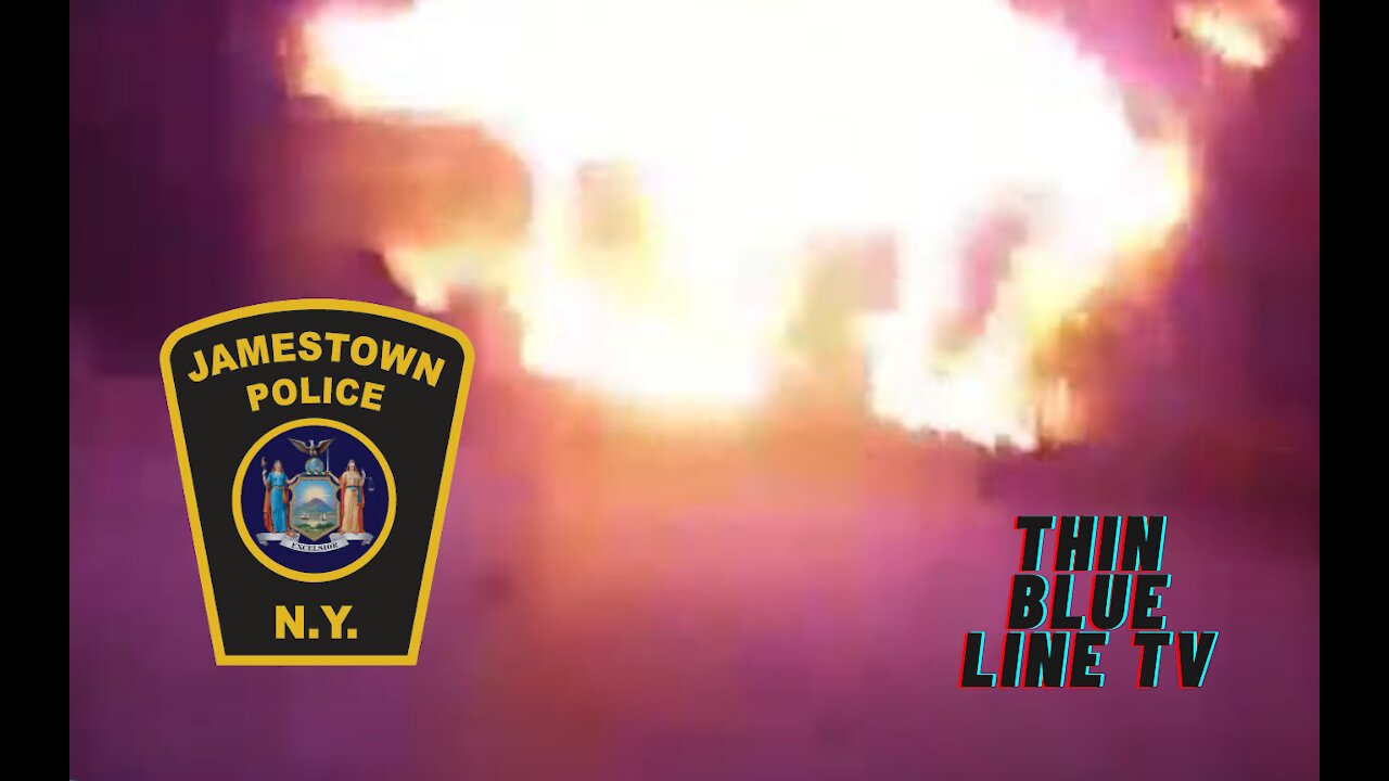 "Jump! I Got You!" - BODYCAM Shows Hero Cop Rescuing Family from Home on Fire