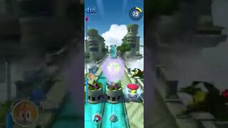 Sonic Forces - Tails Wind Boost Item Gameplay