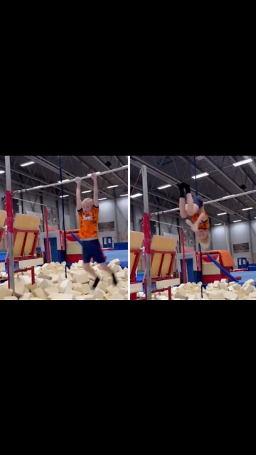 Talented kid has mad skills in calisthenics