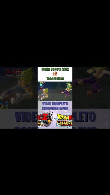 Majin Vegeta SSJ2 Vs. Teen Gohan #shorts #shorts #db #dbz #dbgt #dbs #dbkai #dragonballcommunity