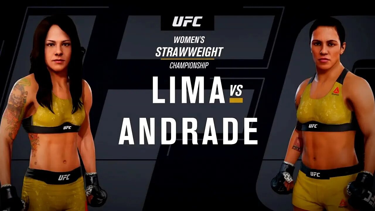 EA Sports UFC 3 Gameplay Jessica Andrade vs Juliana Lima