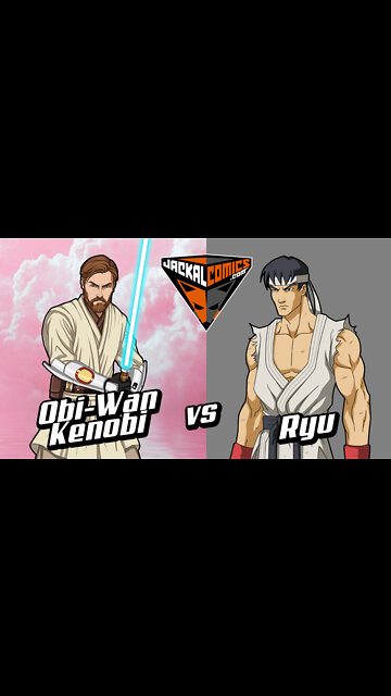 OBI-WAN Vs. RYU - Star Wars Vs. Streetfighter! Universe Battles - Who Would Win In A Fight?