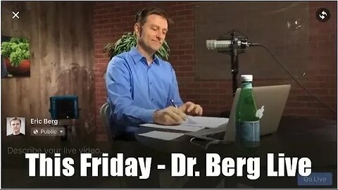 Dr. Berg / Karen Live Q&A, Friday (Oct 19) on the Ketogenic Diet and Intermittent Fasting