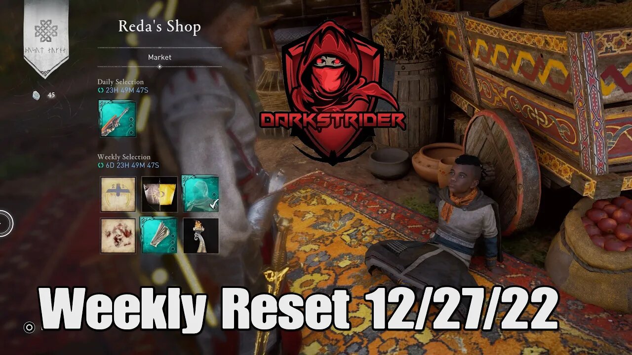 Assassin’s Creed Valhalla- Weekly Reset 12/27/22