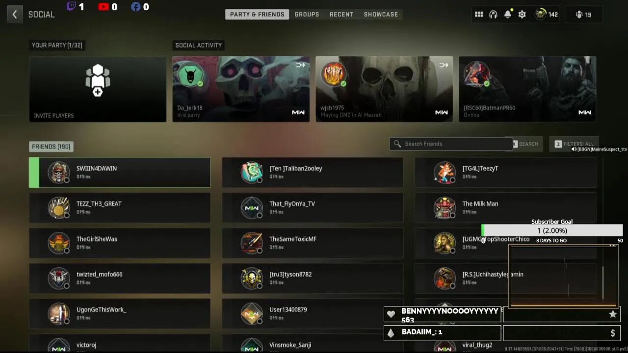 RANDOM gAMING TONIGHT