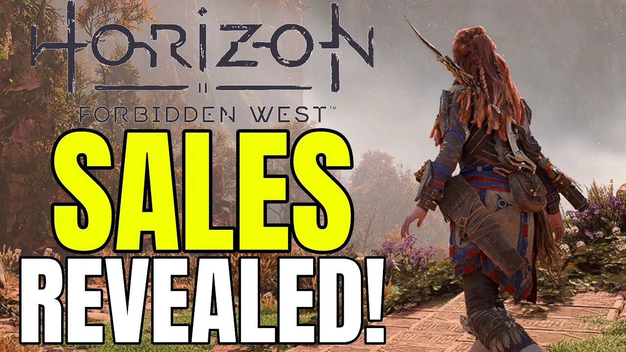 Horizon Forbidden West Sales Numbers FINALLY Revealed (It Sold Pretty Well!)