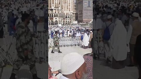 8:55am Friday: Extreme Rush while entering in Masjid ul Haram for Jumma Prayer #jumma #friday
