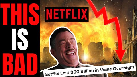Netflix In PANIC MODE After Losing $50 Billion Overnight | Subscriber Growth STALLS, Stock Tanks 20%