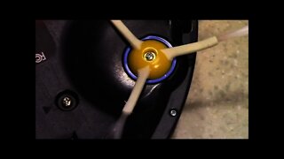 fixing roomba side brush motor - stops and starts spinning results