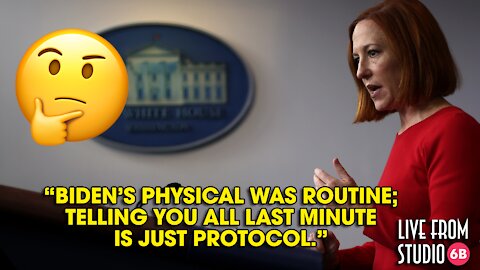Biden Finally Gets a "Routine" Physical, White House Tells the Press LAST MINUTE
