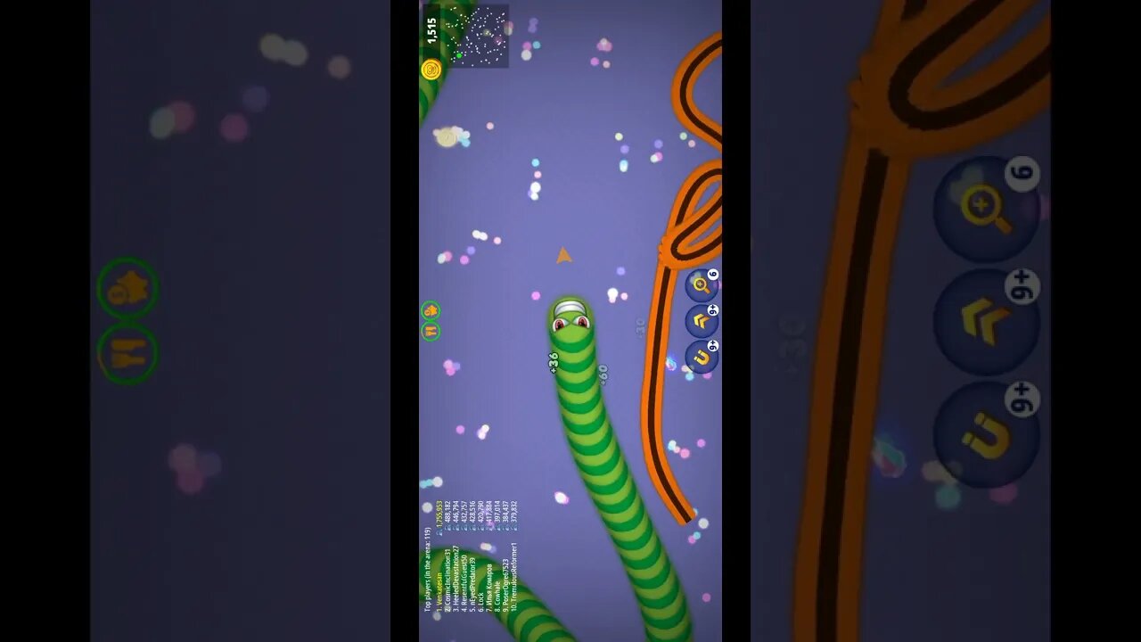 Shorts CASUAL AZUR GAMES Worms Zone .io - Hungry Snake 58-760