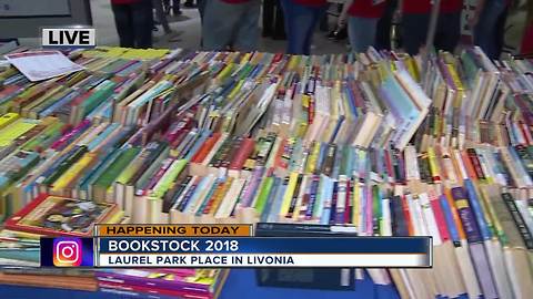 Bookstock kicks off at Livonia's Laurel Park Place Mall