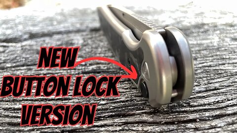 BUTTON LOCK FFKW STINGER EDC FOLDING KNIFE