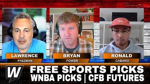 Free Sports Picks | WagerTalk Today | WNBA Predictions Today | CFB Futures Betting | July 12