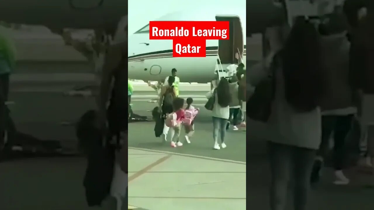 Cristiano Ronaldo Leaving Qatar #cr7 #fifa #worldcup2022 #portugal