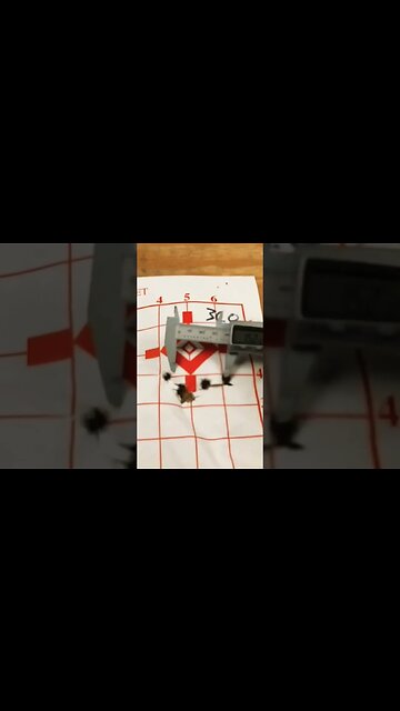 35 Remington With 36.0gr Shooters World Precision + 358200 At 50 Yards