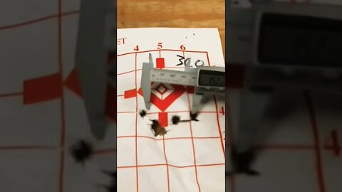 35 Remington With 36.0gr Shooters World Precision + 358200 At 50 Yards