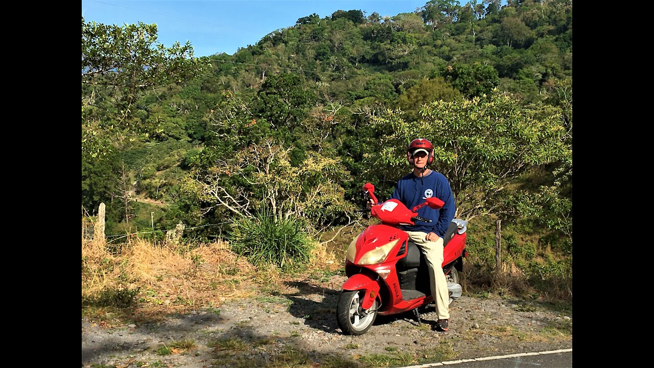 Boquete, Panama February 2017 - Scooter Adventure