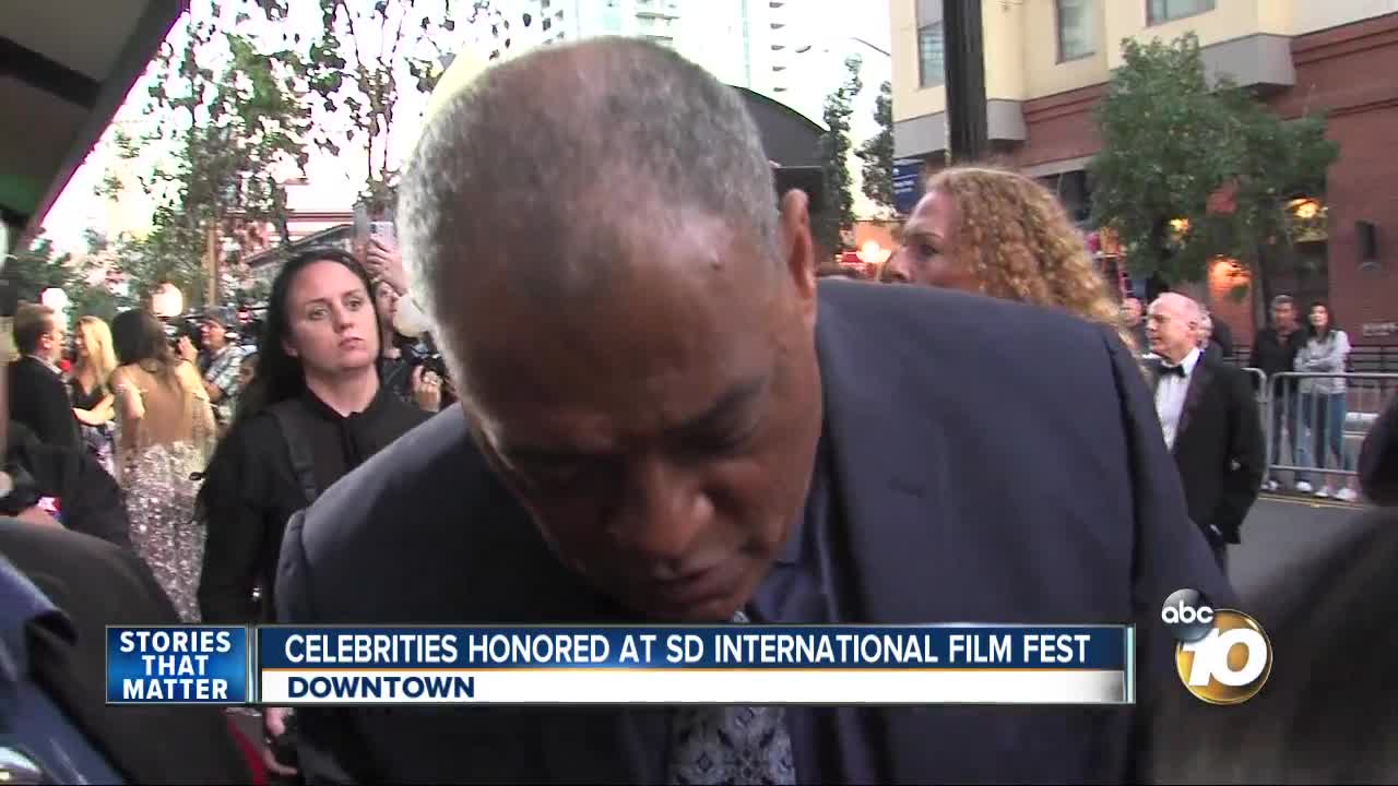Celebrities honored at San Diego International Film Festival