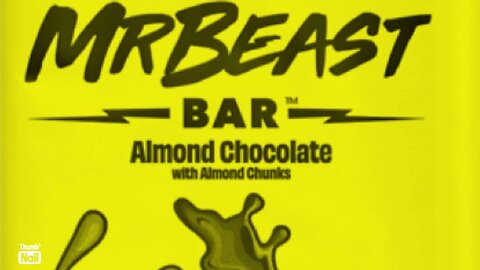 we try Mr Beast feastables almond chocolate bar