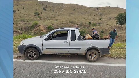 Acidente na BR-259: Idoso ferido depois de uma batida entre 2 veículos em Gov. Valadares.