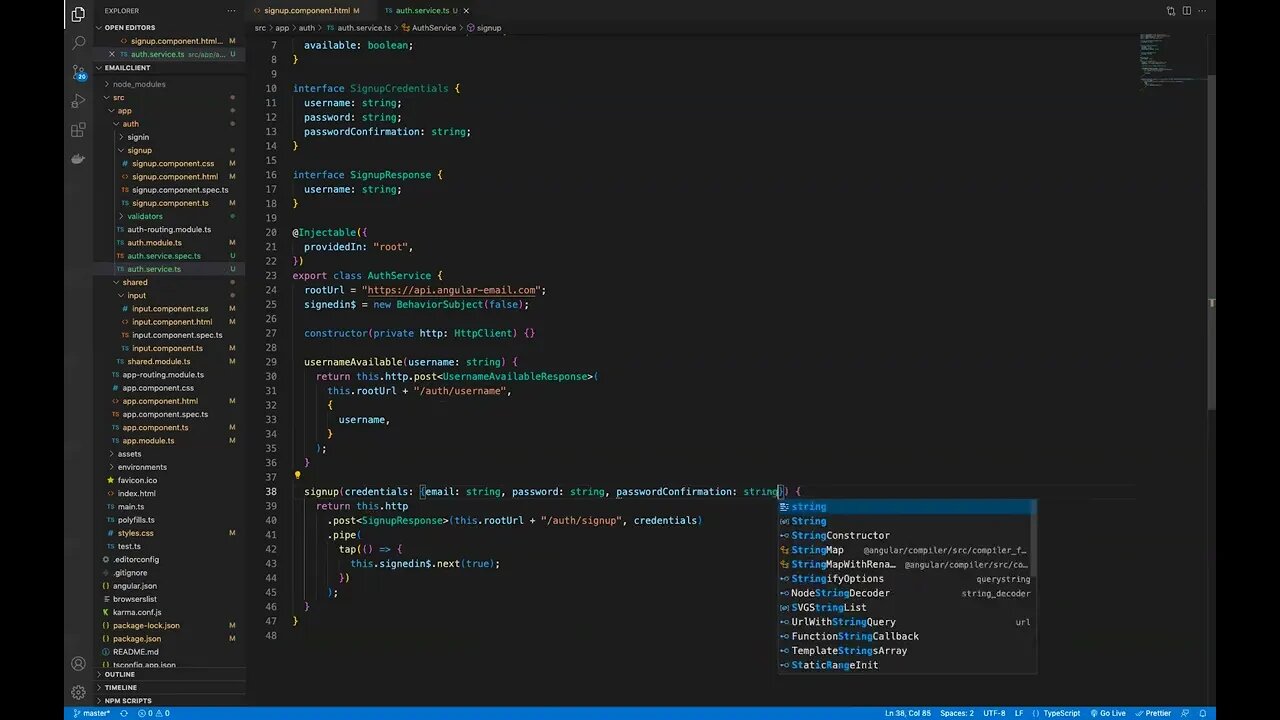 Cleaning up the Auth Service (292)