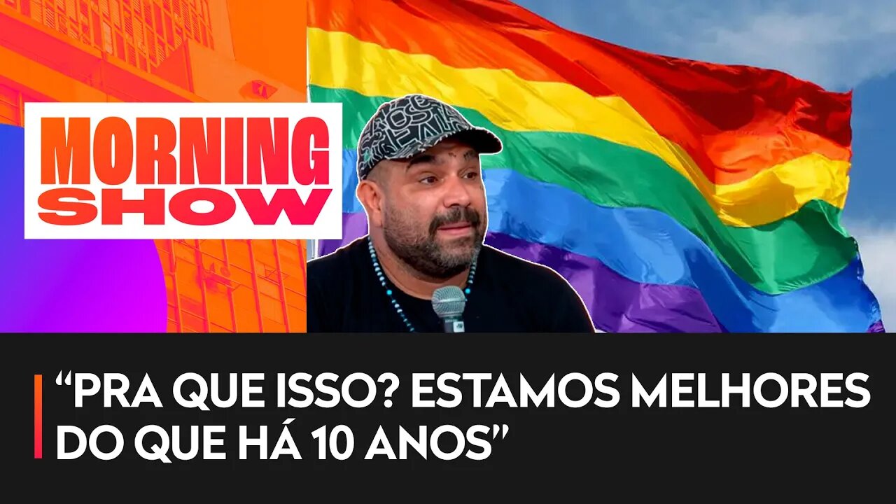 Evandro Santo comenta a adição de mais letras na sigla LGBT