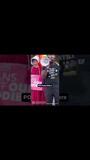 Pro Baby Murderers Protesting At A Church Like THIS