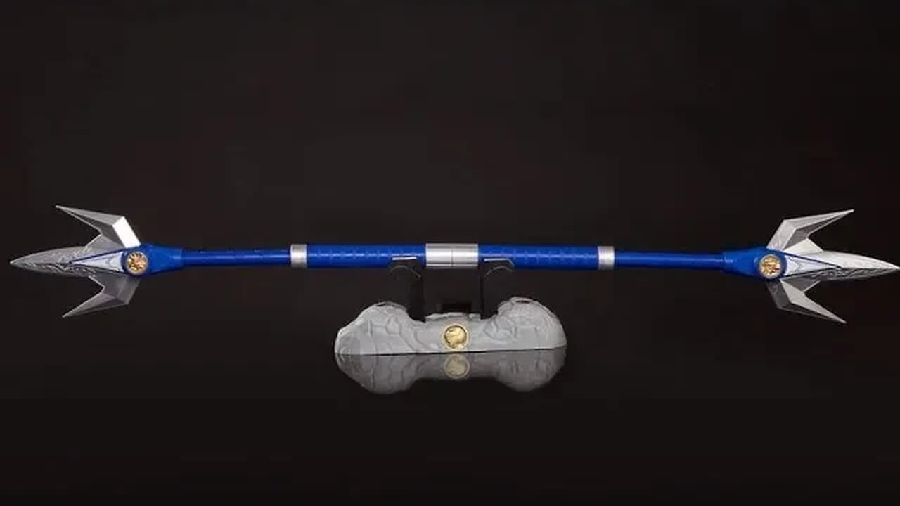 Mighty Morphin Blue Ranger Helmet and Power Lance Are Coming!