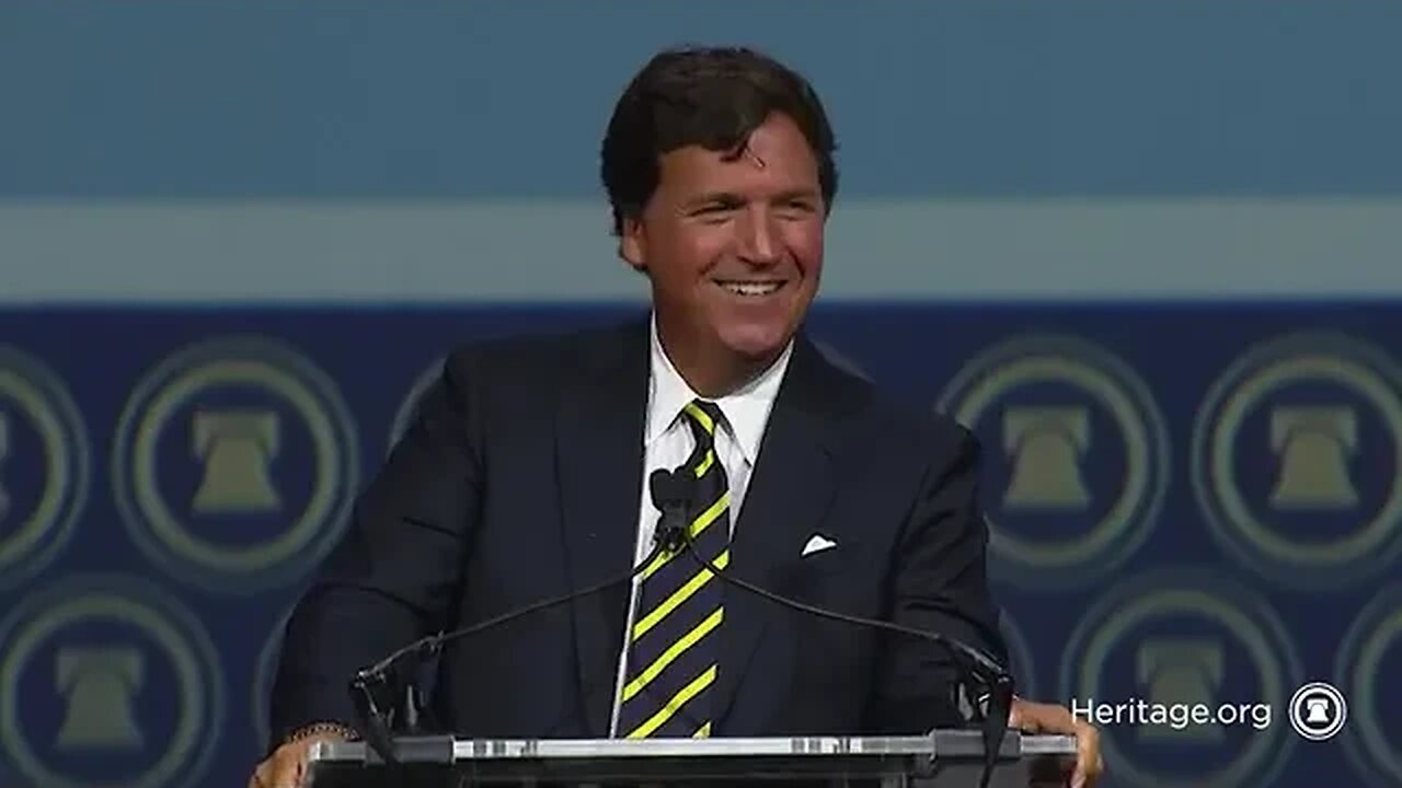 Tucker Carlson's Speech Heritage’s 50th (Full)