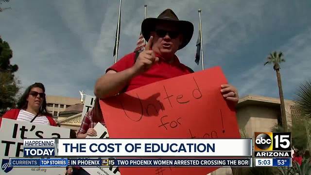 Arizona teachers plan statewide action over low pay