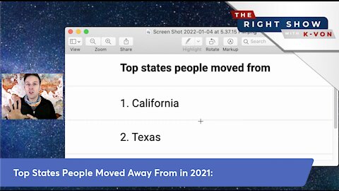 Top States People Moved To & From in '21? (comedian K-von quizzes you)
