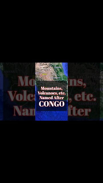 Mountains, Volcanoes, etc. Named After #Congo Outside Africa🤯