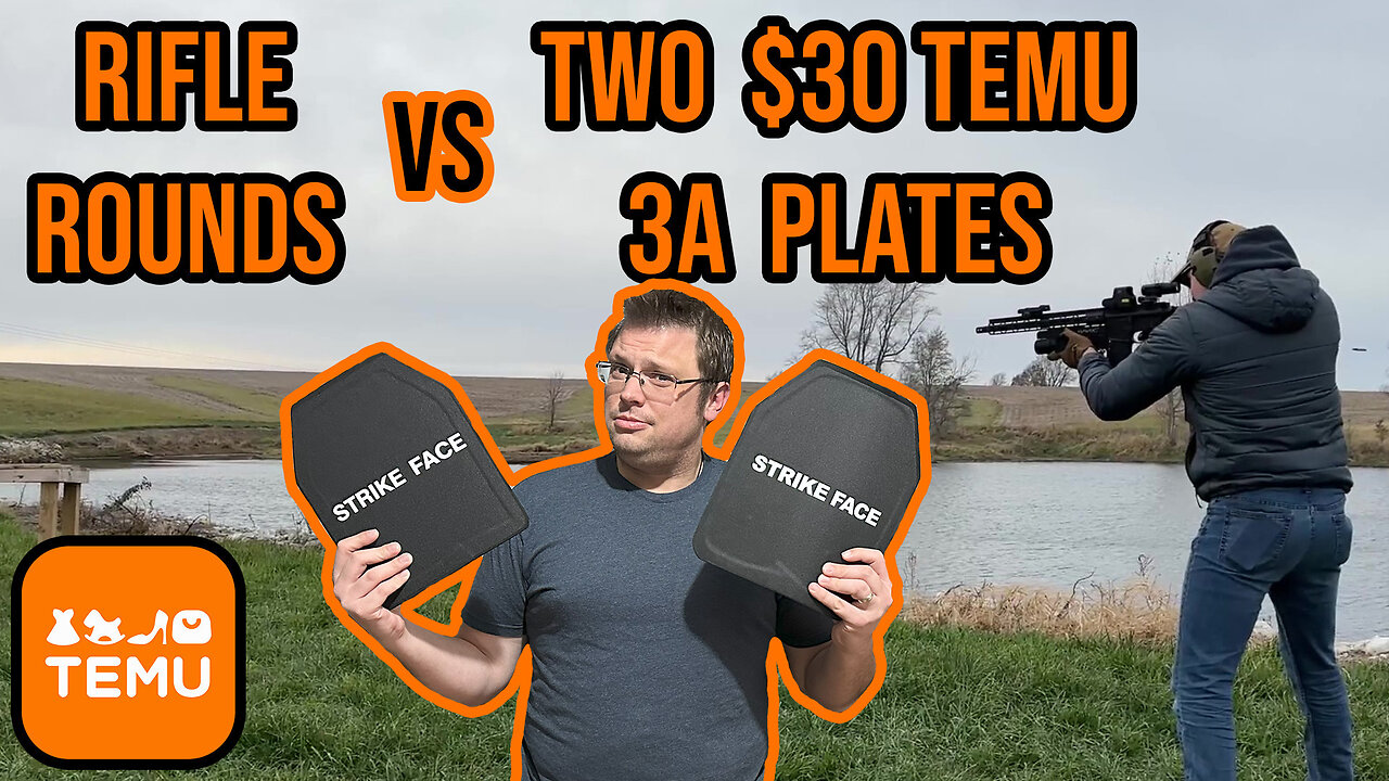 Can 2 Cheap 3A Body Armor Plates From Temu STOP Rifle Rounds?